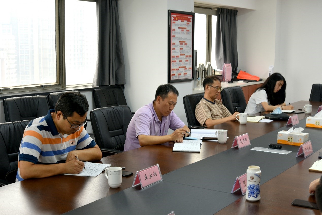 興合集團副總裁夏曉峰一行蒞臨浙茶集團調研指導